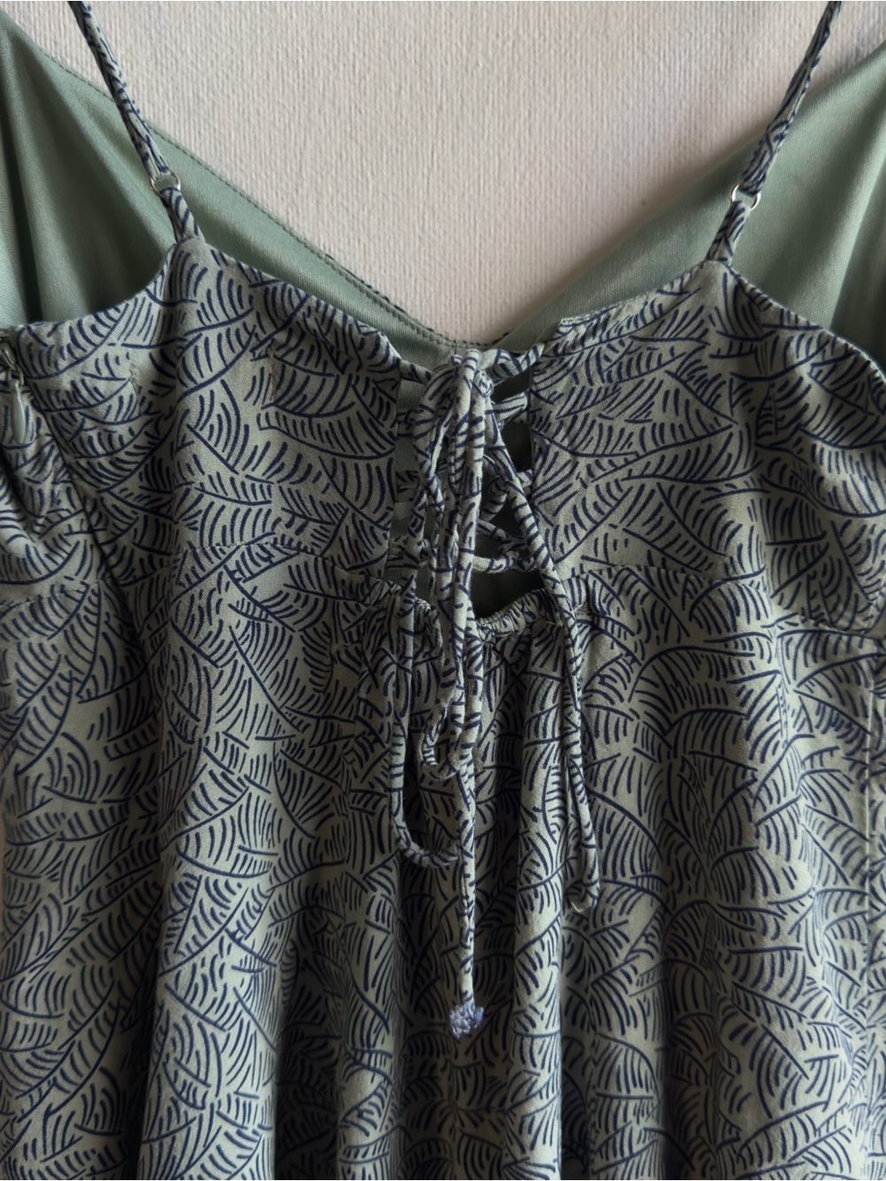 Mahina Sage Green Dress - Picture 5 of 6